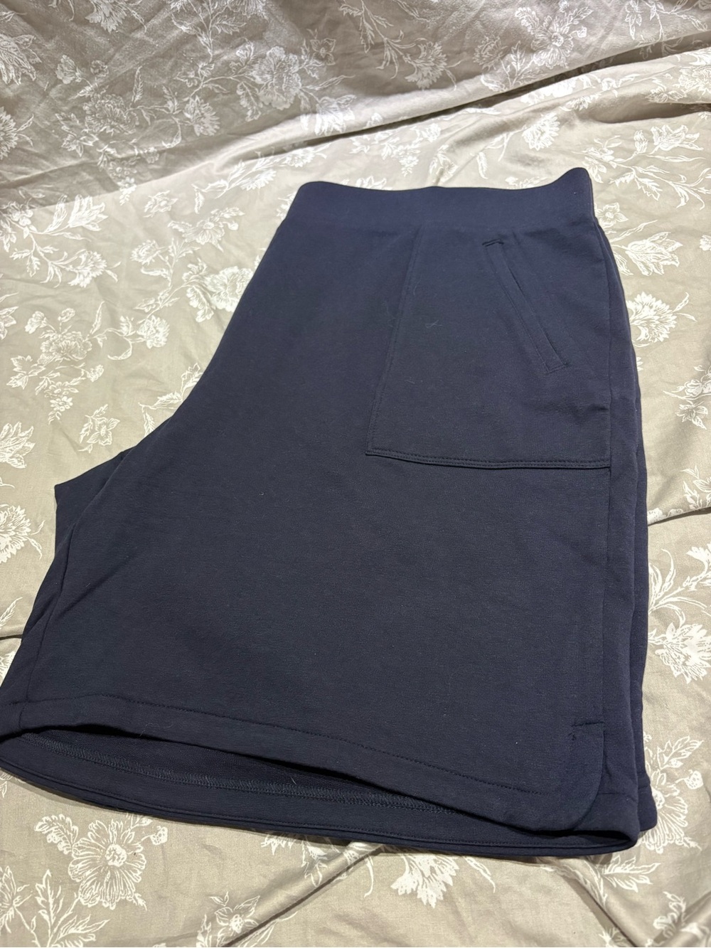 NWT Talbots T by navy blue shorts 3X elastic waist